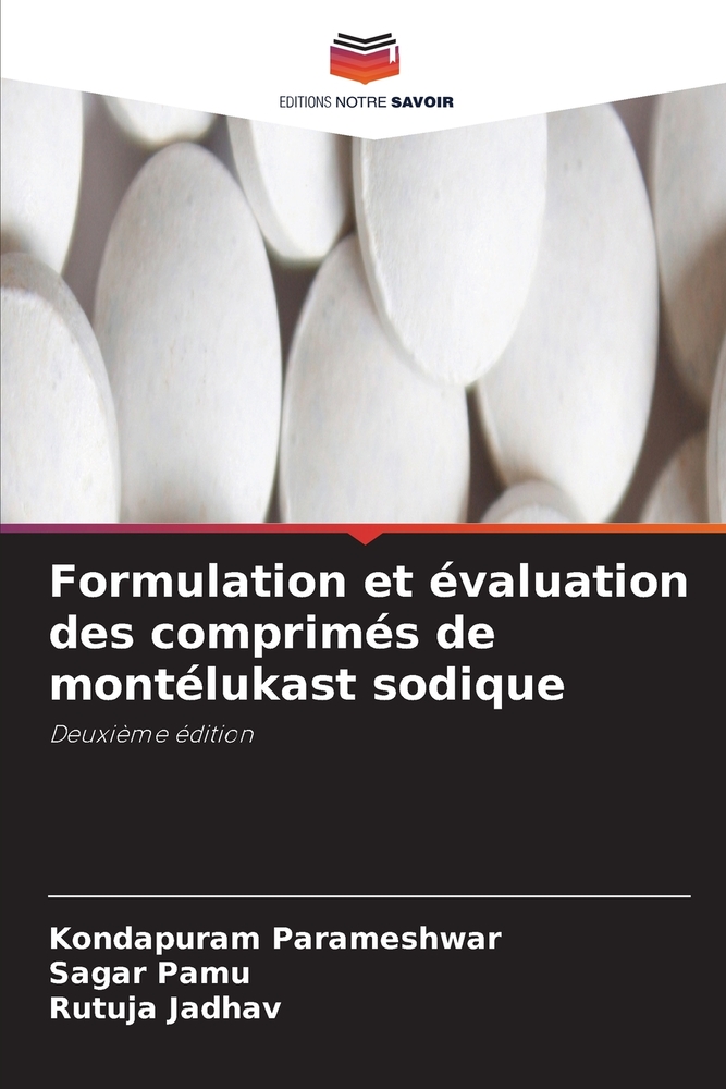 Formulation et évaluation des comprimés de montélukast sodique cover