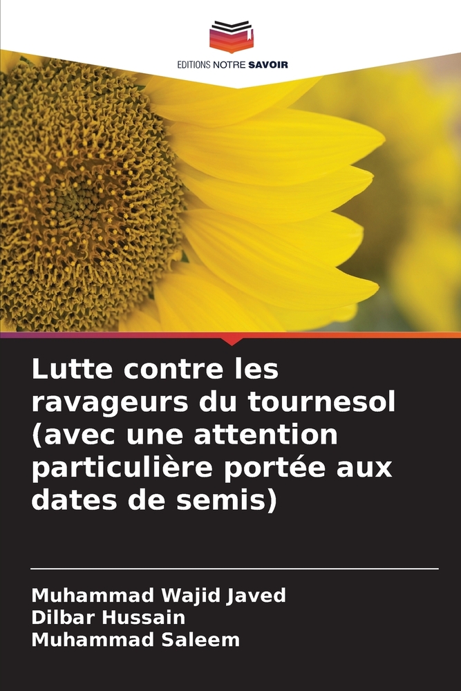 Lutte contre les ravageurs du tournesol (avec une attention particulière portée aux dates de semis) cover