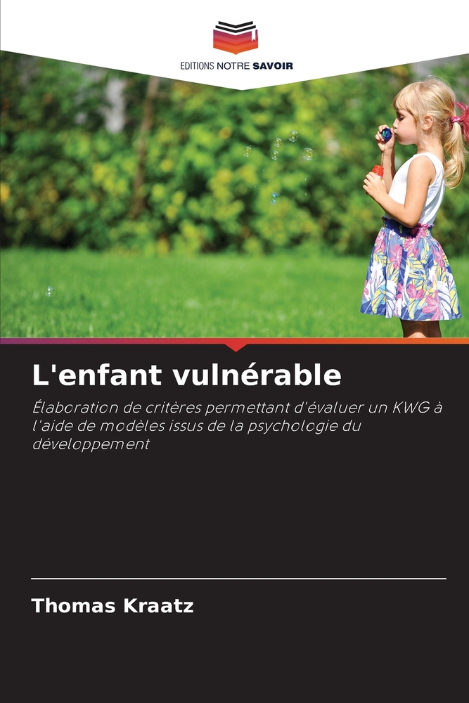 L'enfant vulnérable cover