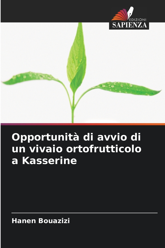 Opportunità di avvio di un vivaio ortofrutticolo a Kasserine cover