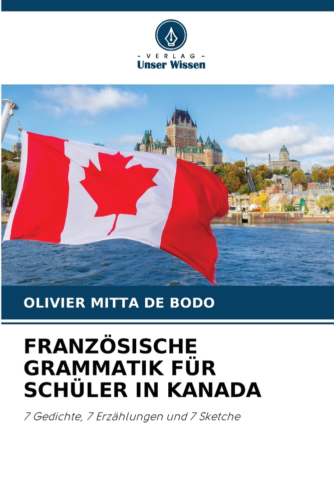 Französische Grammatik Für Schüler in Kanada cover