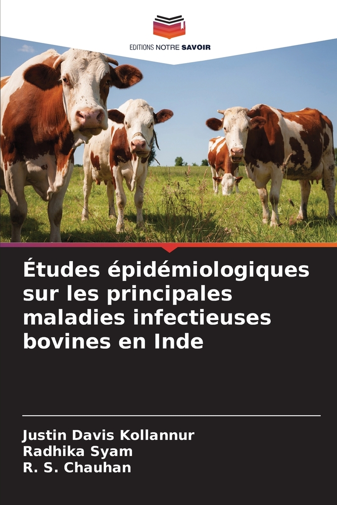 Études épidémiologiques sur les principales maladies infectieuses bovines en Inde cover