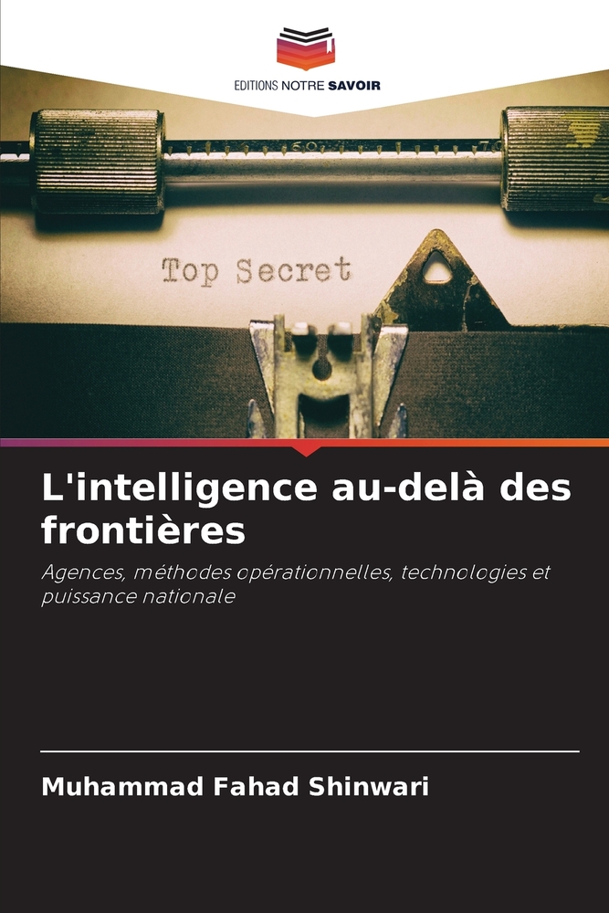 L'intelligence au-delà des frontières cover