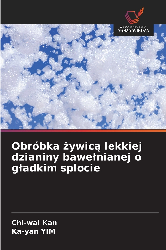 Obróbka żywicą lekkiej dzianiny bawelnianej o gladkim splocie cover