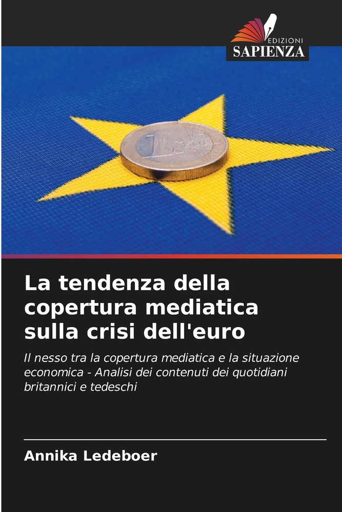 La tendenza della copertura mediatica sulla crisi dell'euro cover