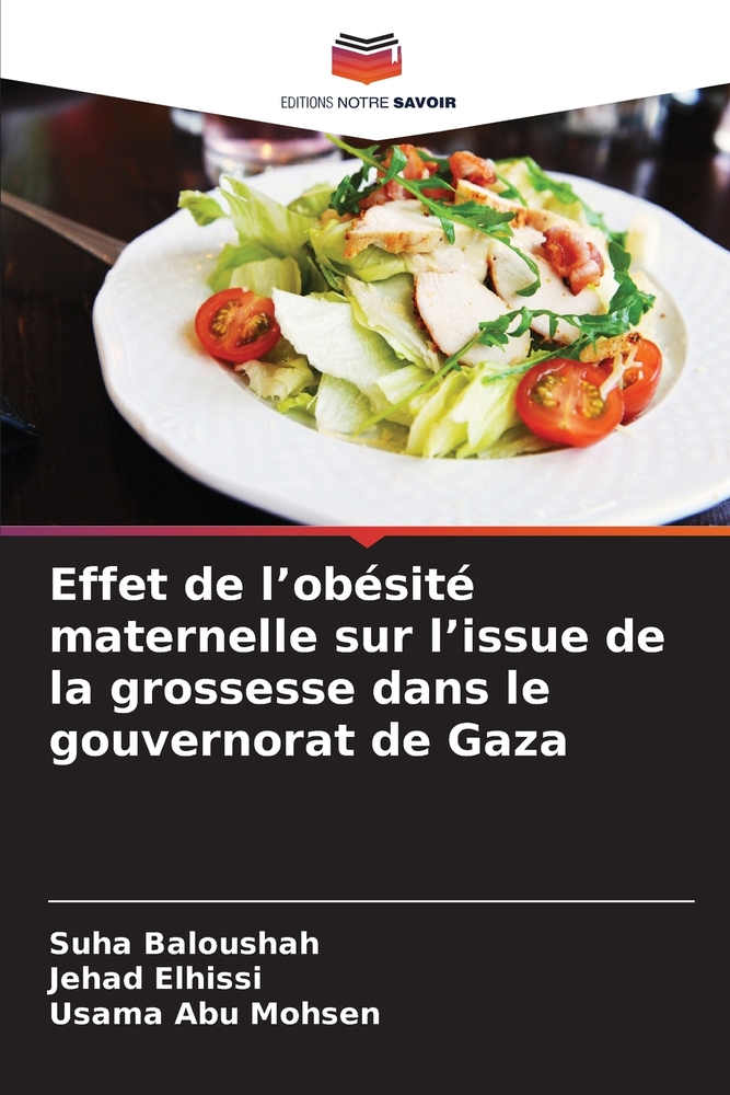 Effet de l'obésité maternelle sur l'issue de la grossesse dans le gouvernorat de Gaza cover