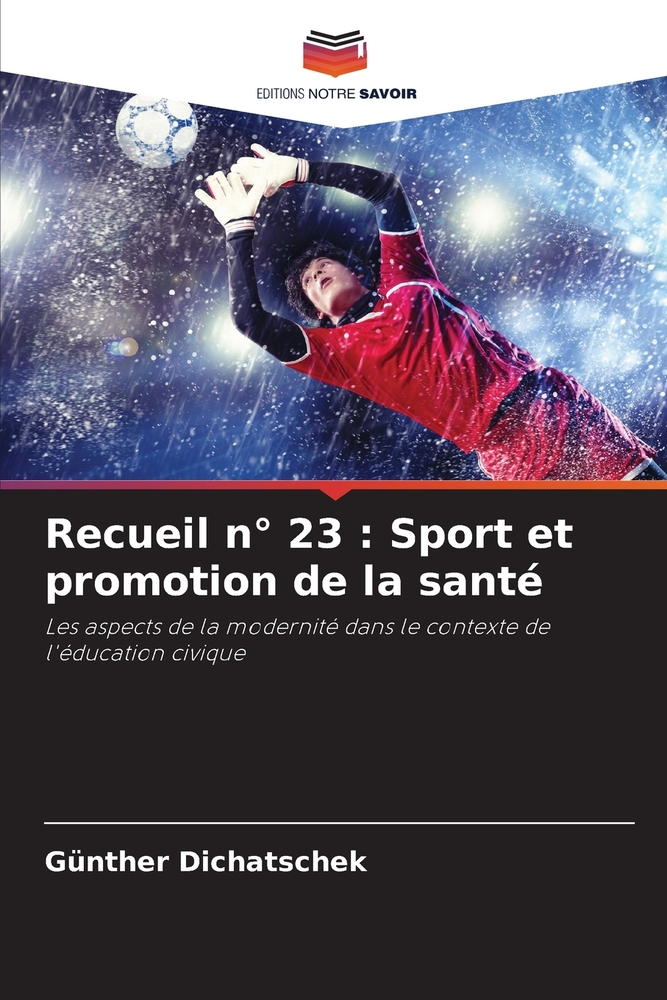 Recueil n° 23: Sport et promotion de la santé cover