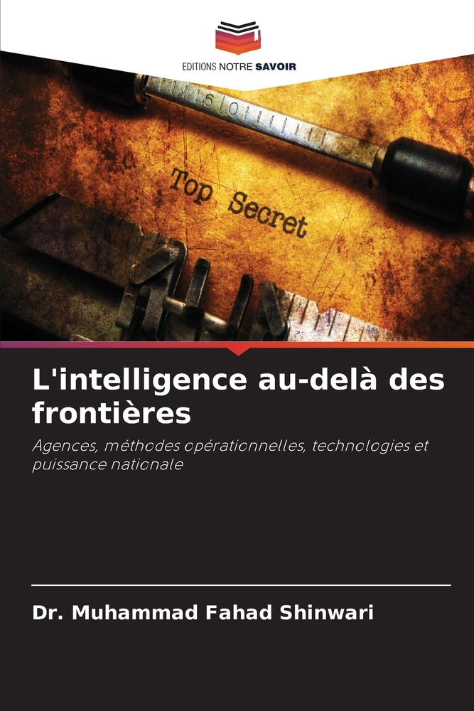 L'intelligence au-delà des frontières cover