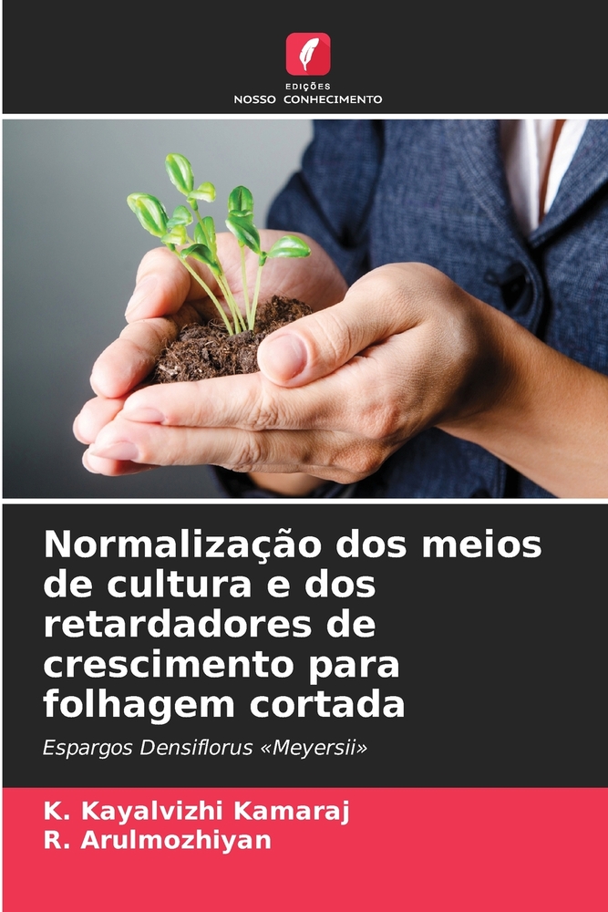 Normalização dos meios de cultura e dos retardadores de crescimento para folhagem cortada cover