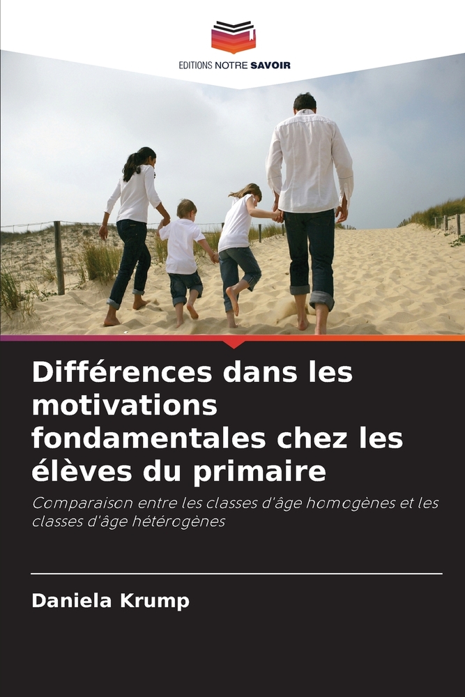 Différences dans les motivations fondamentales chez les élèves du primaire cover