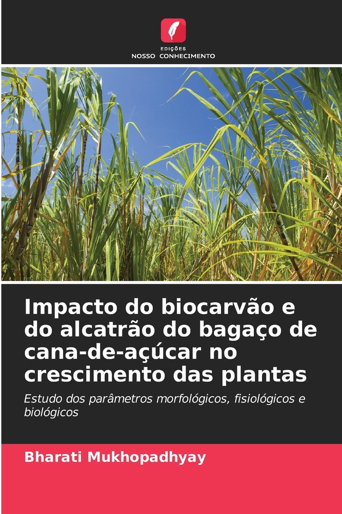 Impacto do biocarvão e do alcatrão do bagaço de cana-de-açúcar no crescimento das plantas cover