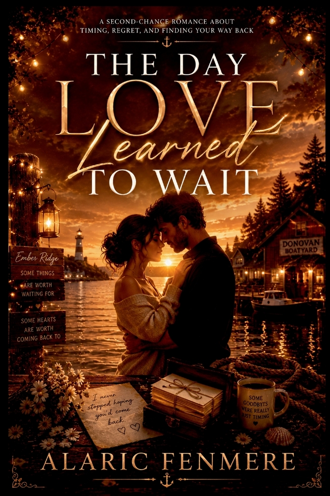 The Day Love Learned to Wait: A Second-Chance Romance About Timing, Regret, and Finding Your Way Back cover