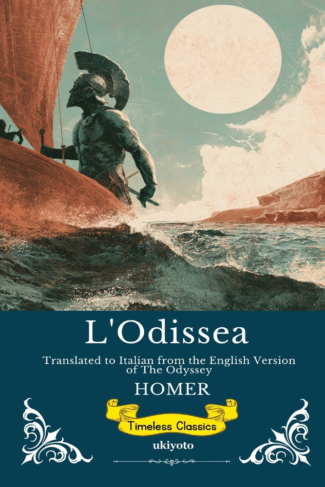 L'Odissea Italian Version of The Odyssey cover