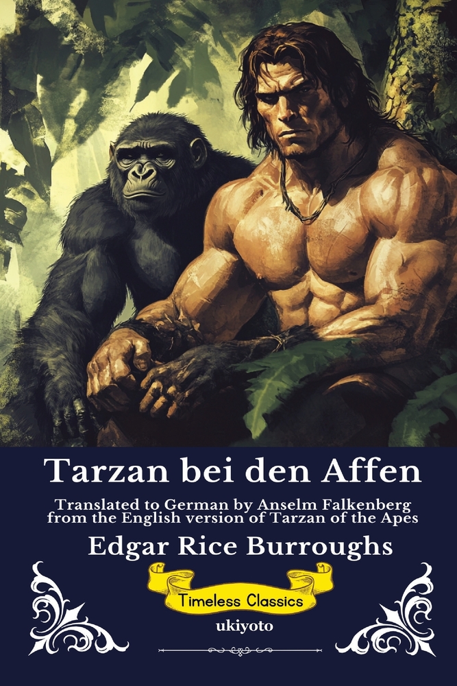 Tarzan bei den Affen German Version of Tarzan of the Apes cover