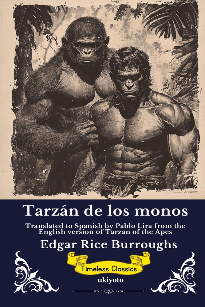 Tarzán de los monos Spanish Version of Tarzan of the Apes cover