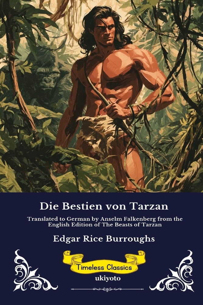 Die Bestien von Tarzan German Edition of The Beasts of Tarzan cover