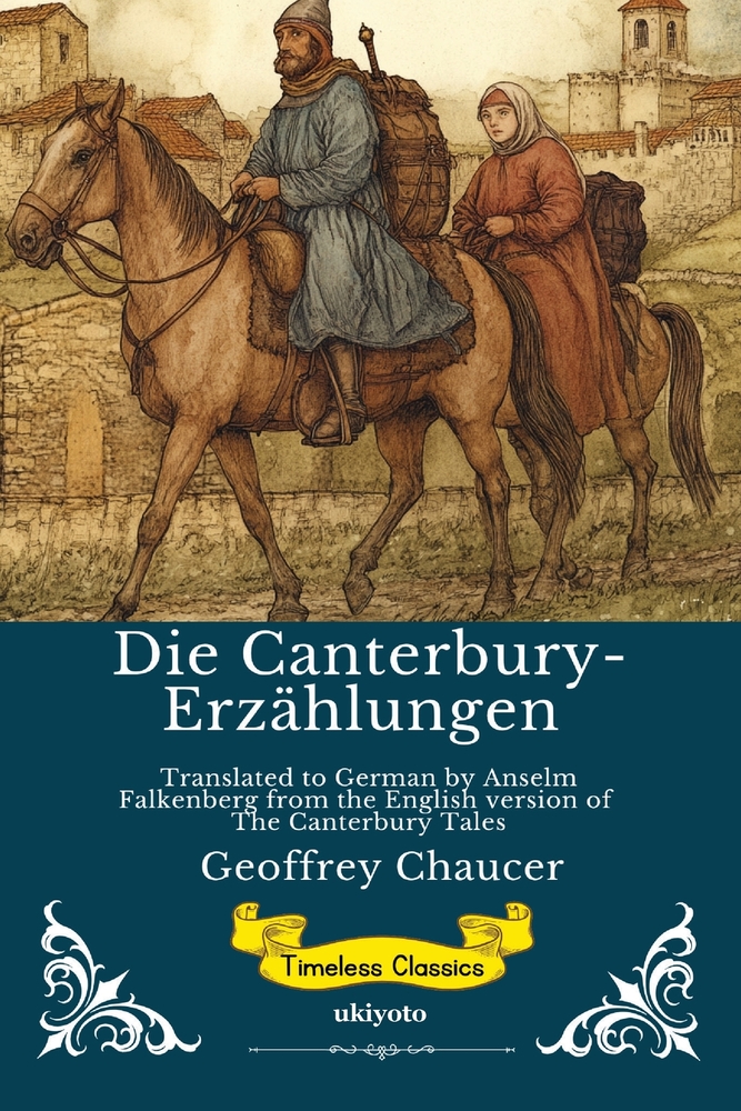 Die Canterbury-Erzählungen German Version of The Canterbury Tales cover