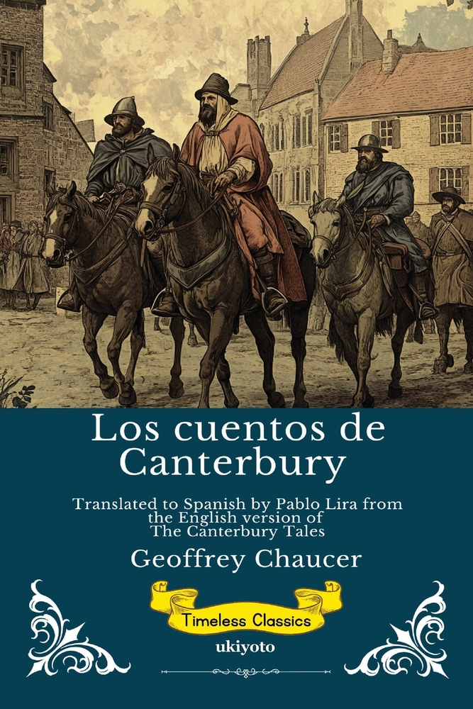 Los cuentos de Canterbury Spanish Version of The Canterbury Tales cover