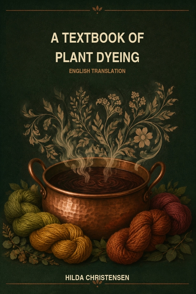 A Textbook of Plant Dyeing: English Translation cover