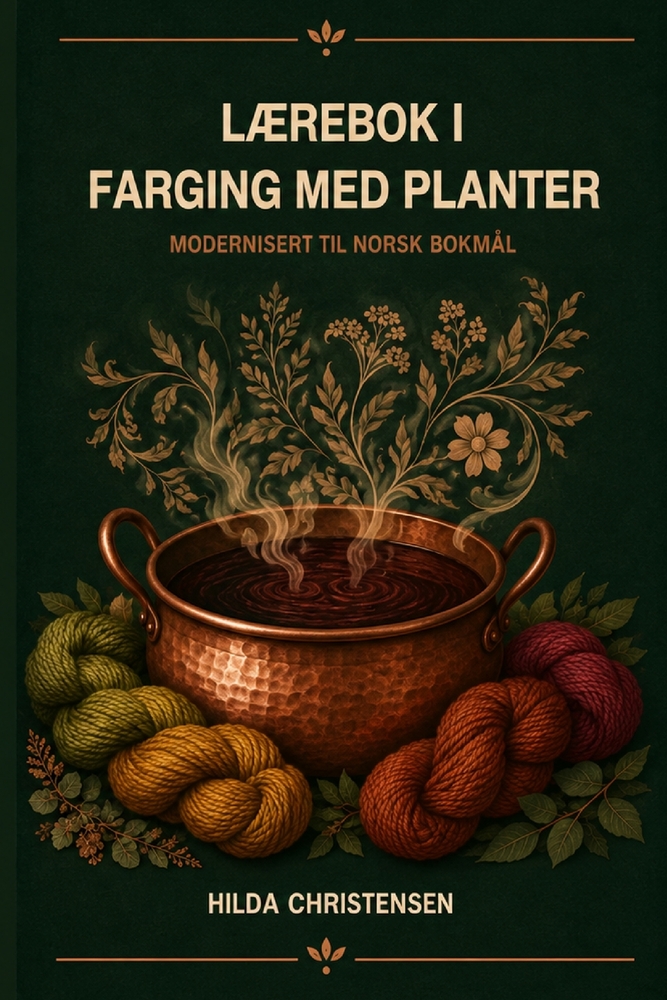 Lærebok i farging med planter cover