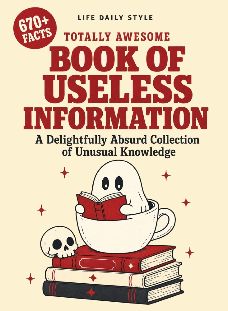 Totally Awesome Book of Useless Information: A Delightfully Absurd Collection of Unusual Knowledge for Adults and Teens cover