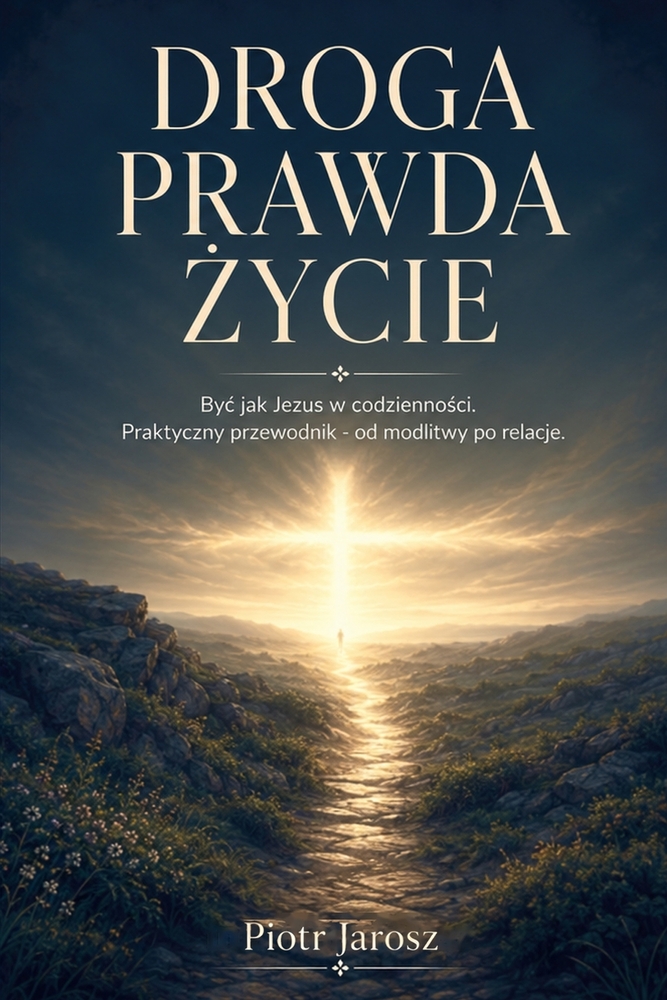 DROGA PRAWDA ŻYCIE. Byc jak Jezus w codzienności. Praktyczny przewodnik - od modlitwy po relacje. cover