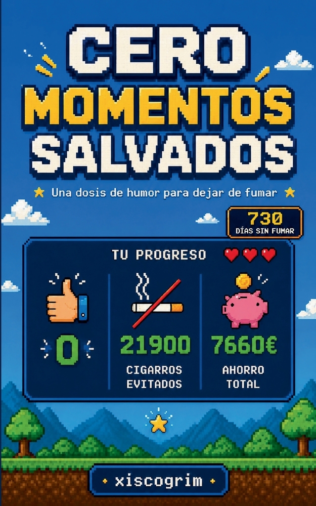 Cero momentos salvados: Una dosis de humor para dejar de fumar cover