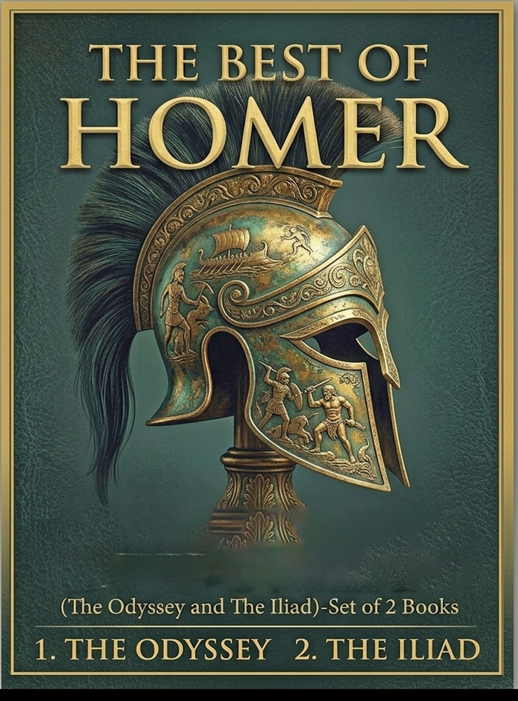The Best of Homer (The Odyssey and The Iliad)-Set of 2 Books cover