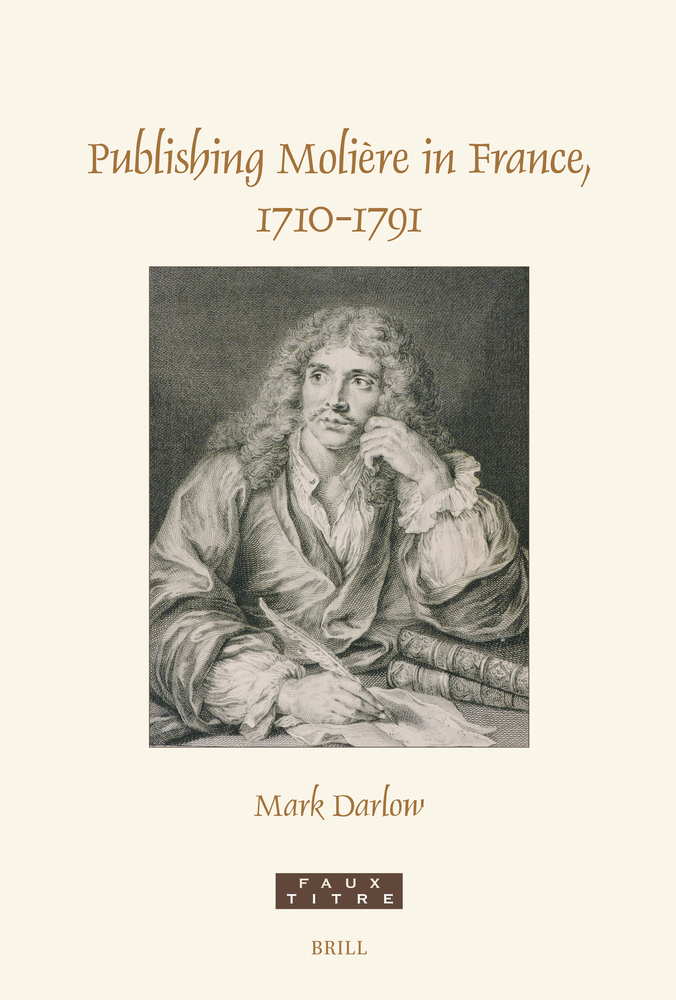 Publishing Molière in France, 1710-1791 cover