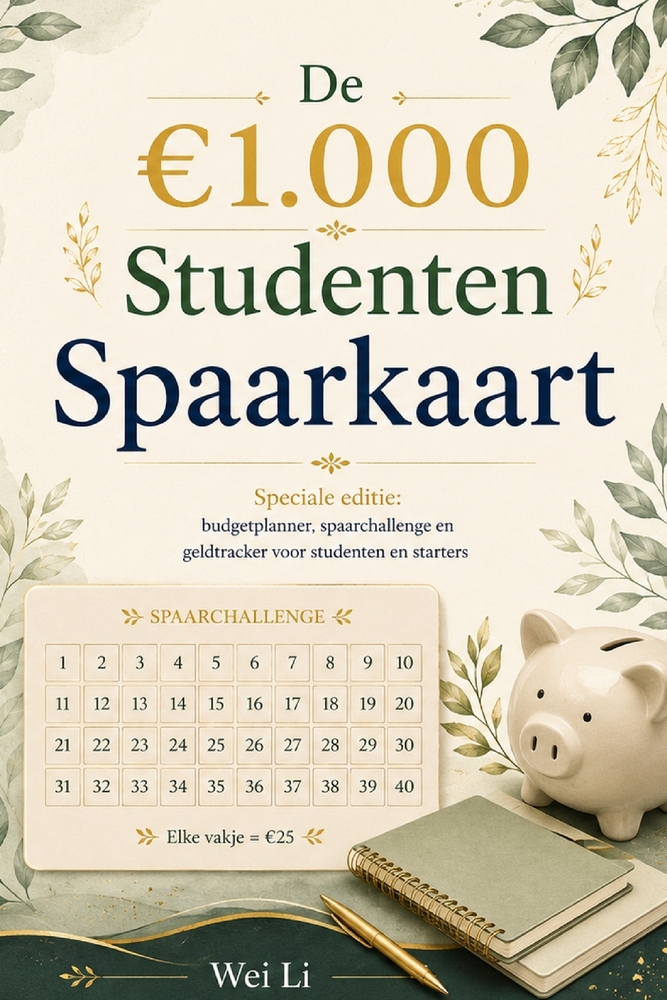 De 1.000 Studenten Spaarkaart cover