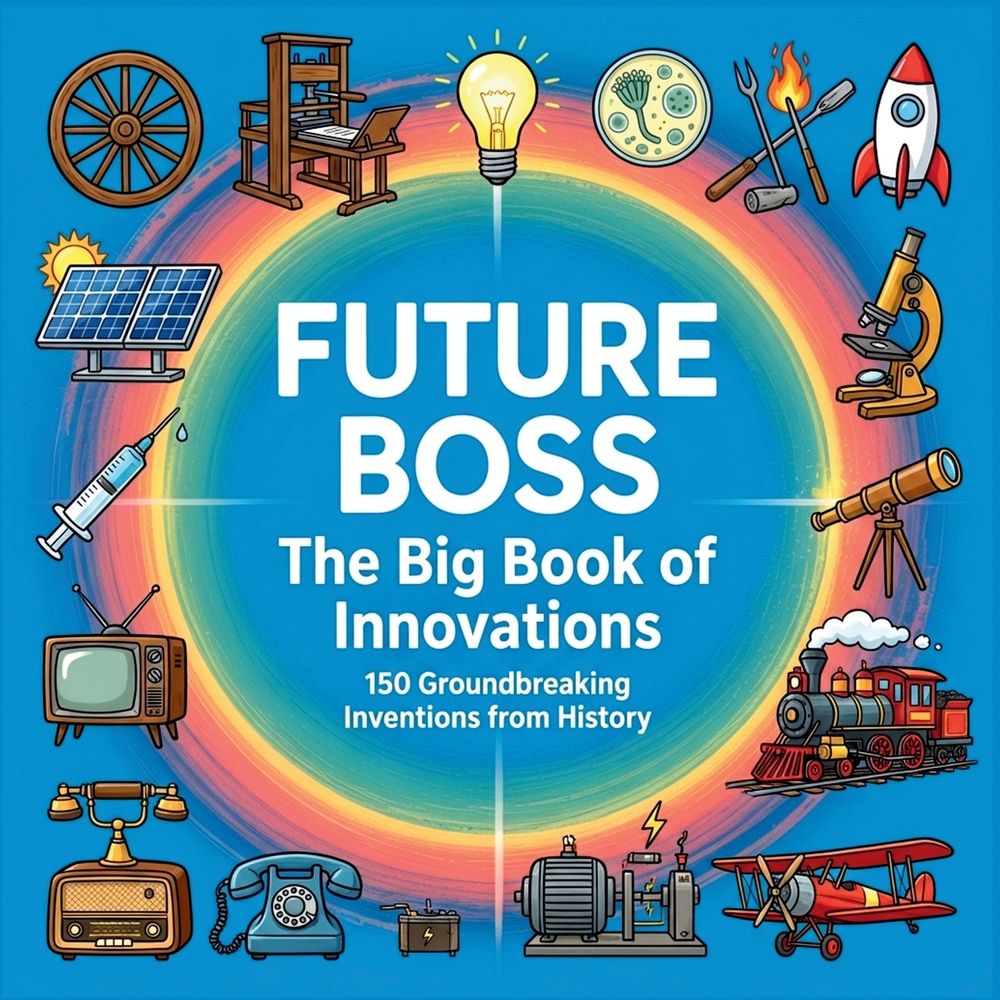 Future Boss, The Big Book of Innovations: 150 Groundbreaking Inventions from History to Inspire Kids cover