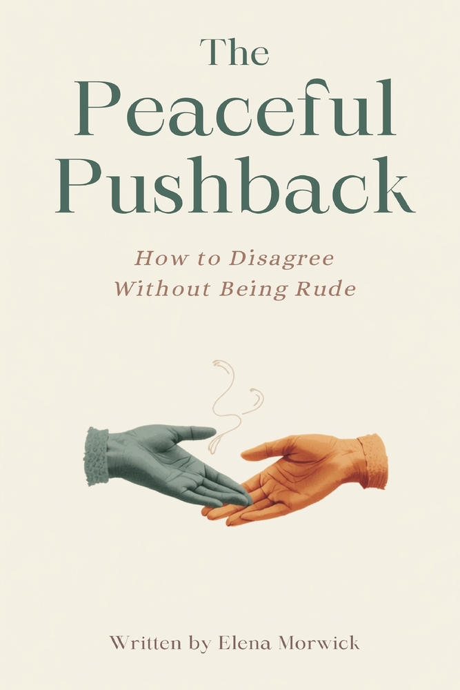 The Peaceful Pushback: How to Disagree Without Being Rude cover