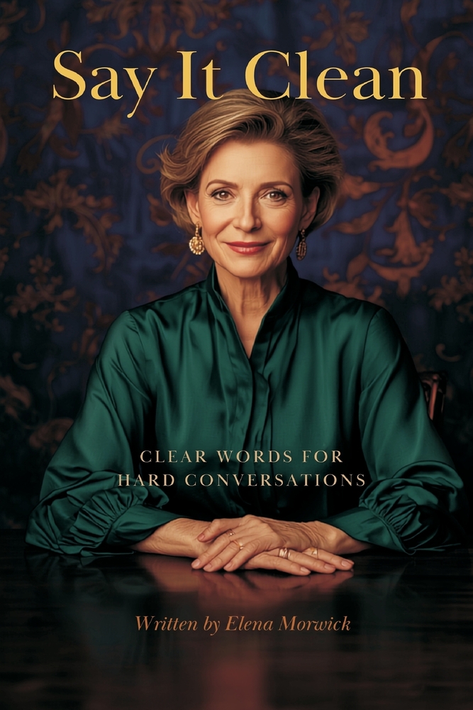 Say It Clean: Clear Words for Hard Conversations cover
