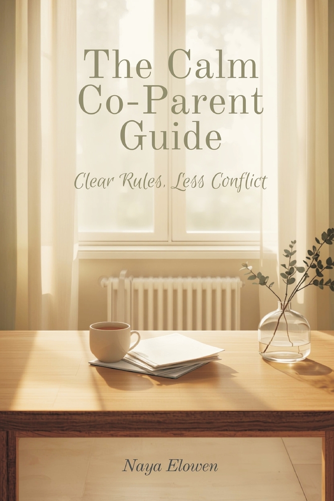 The Calm Co-Parent Guide: Clear Rules, Less Conflict cover