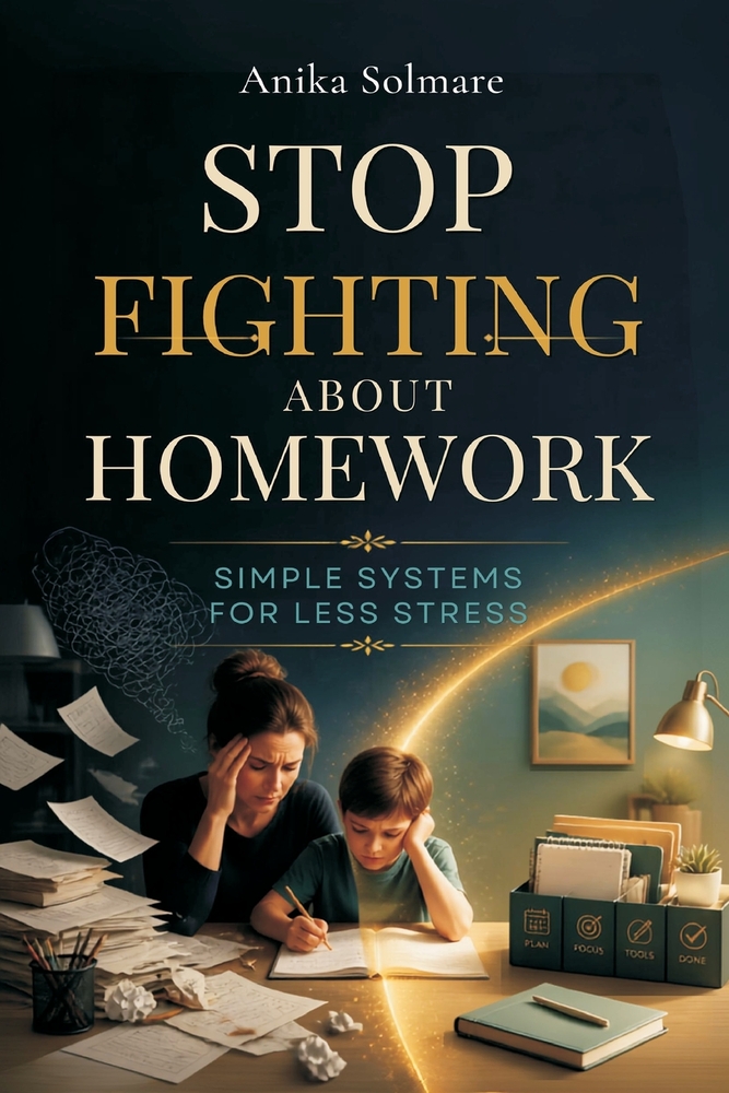 Stop Fighting About Homework: Simple Systems for Less Stress cover