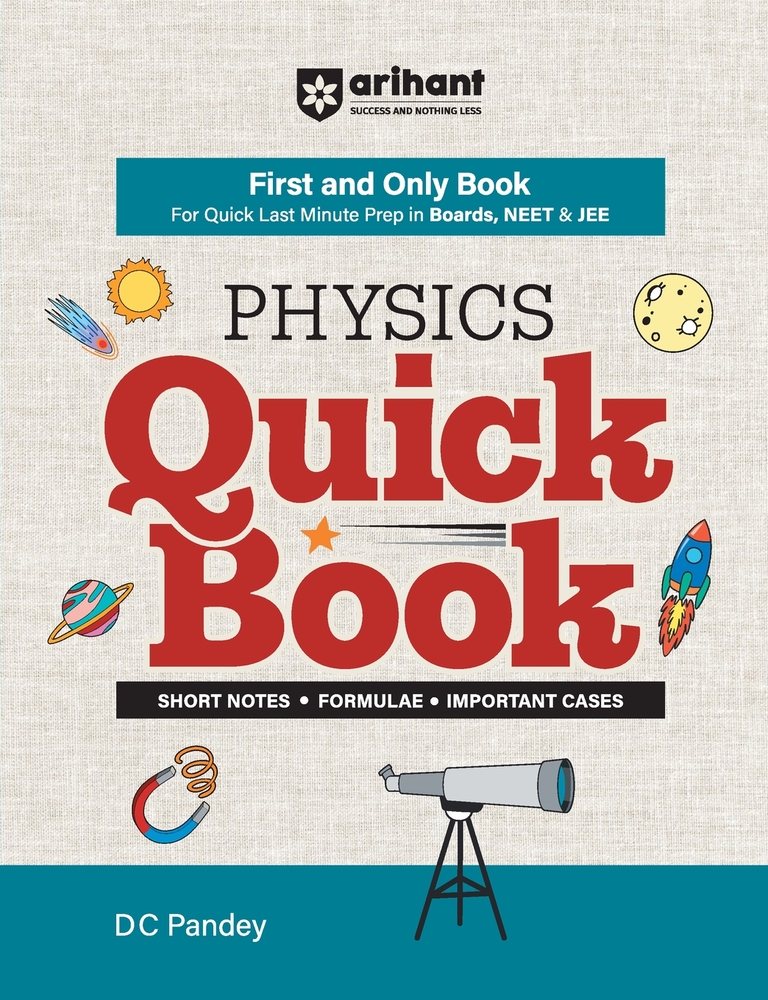 Physics Quick Book First and Only Book for Boards, NEET & JEE English Medium cover