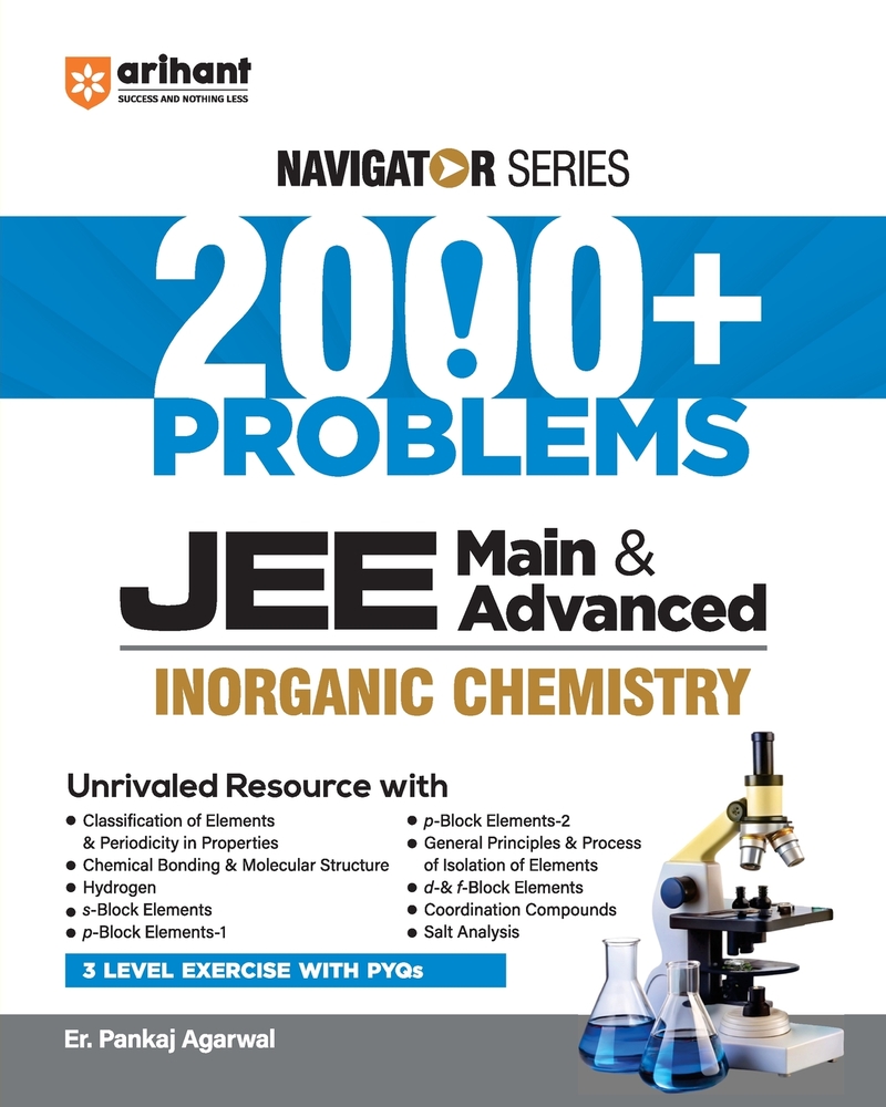 Navigator Series 2000+ Problems JEE Main & Advanced Inorganic Chemistry cover
