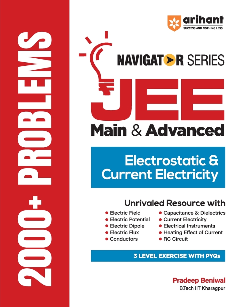 Navigator Series JEE Main & Advanced Electrostatics & Current Electricity cover