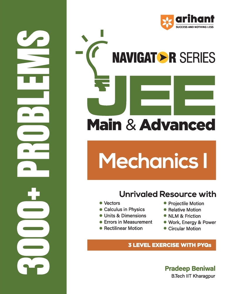 Navigator Series JEE Main & Advanced Mechanics I cover