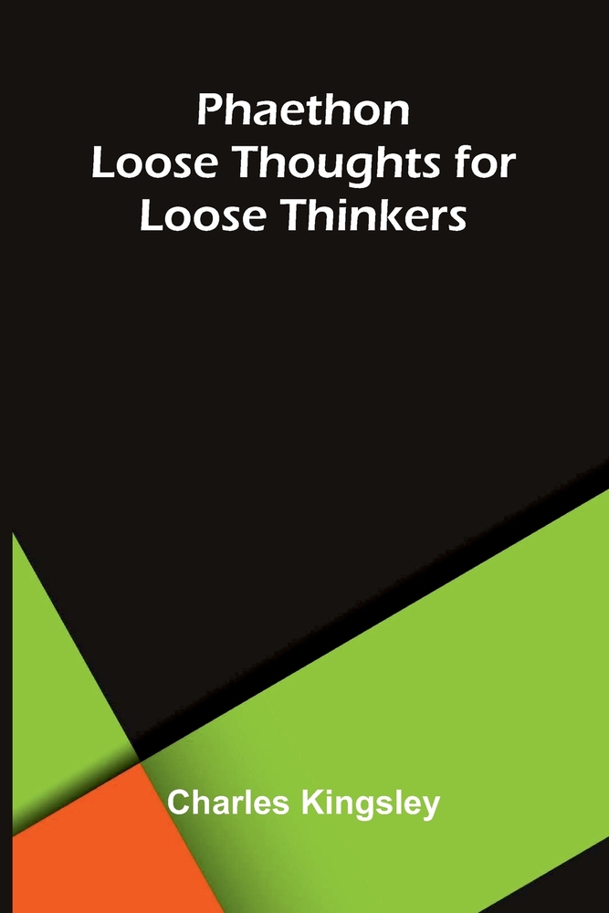 Phaethon: Loose Thoughts for Loose Thinkers cover