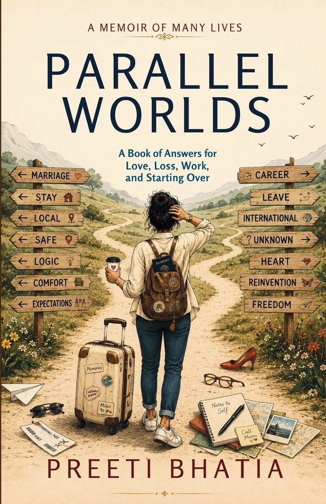 Parallel Worlds: A Book of Answers for Love, Loss, Work, and Starting Over cover
