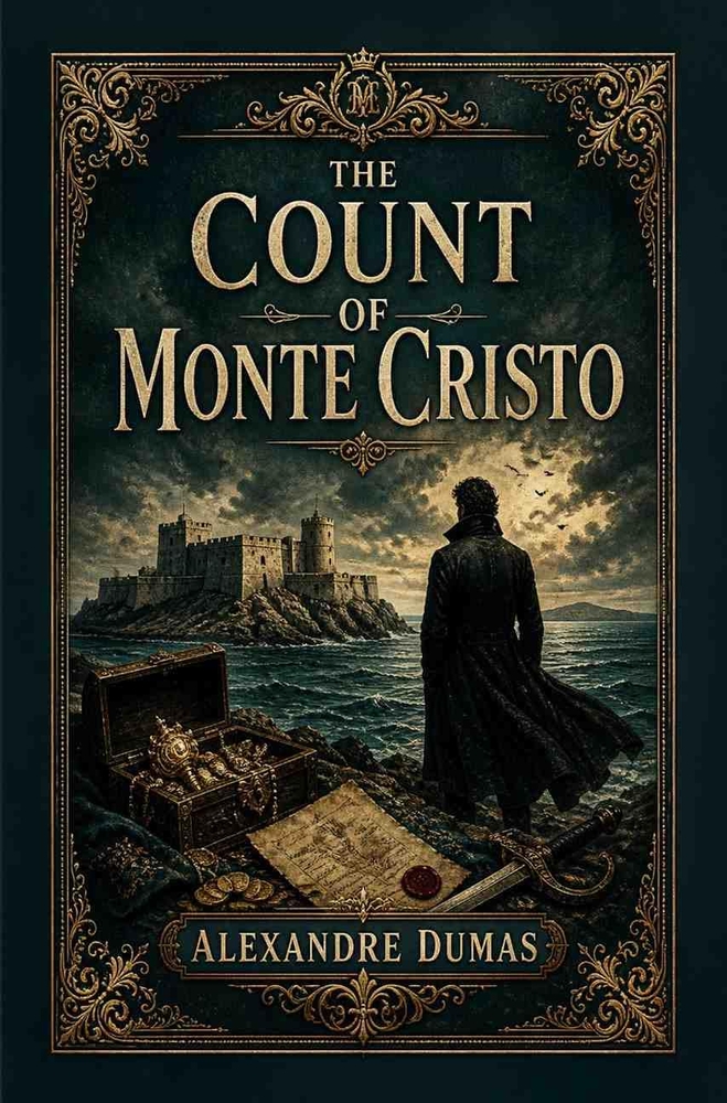 The Count of Monte Cristo (Deluxe Hardcover Edition) Collector's Classic Premium Gift Edition cover