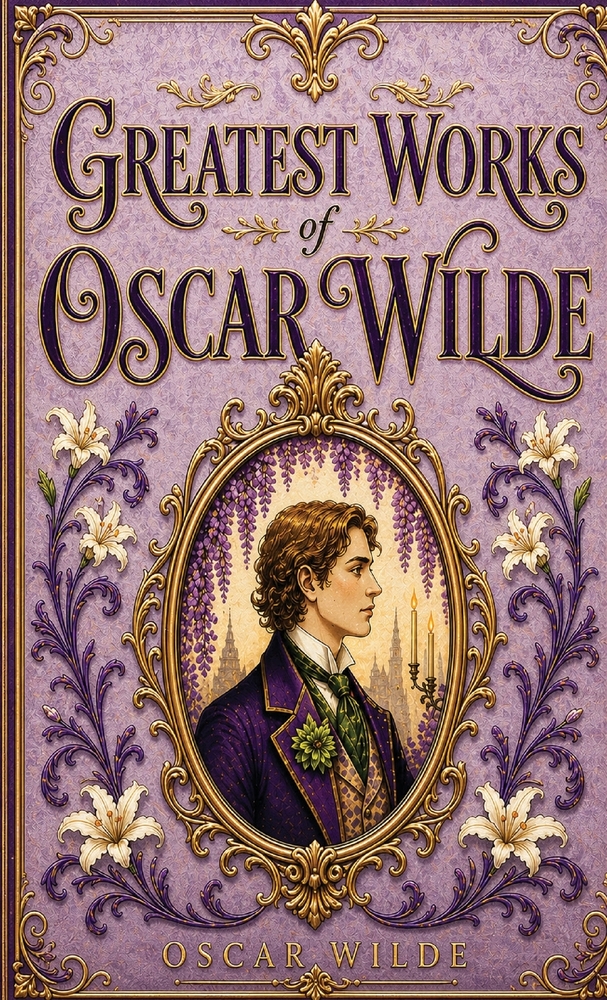 Greatest Works of Oscar Wilde (Deluxe Hardcover Edition) Collector's Classic Premium Gift Edition cover