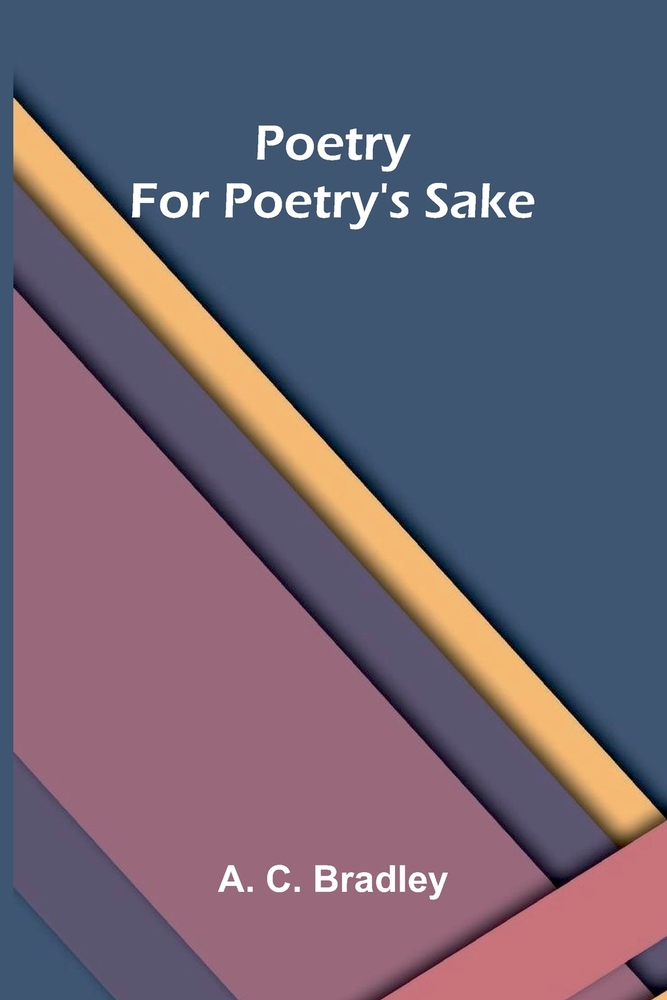 Poetry for Poetry's Sake cover