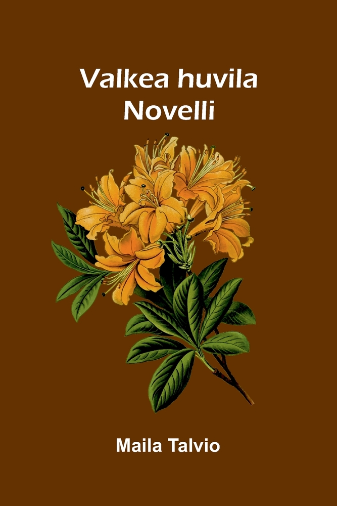 Valkea huvila: Novelli cover