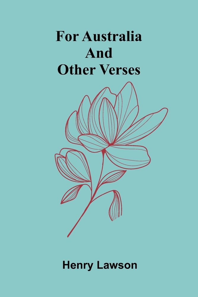 For Australia and Other Verses cover