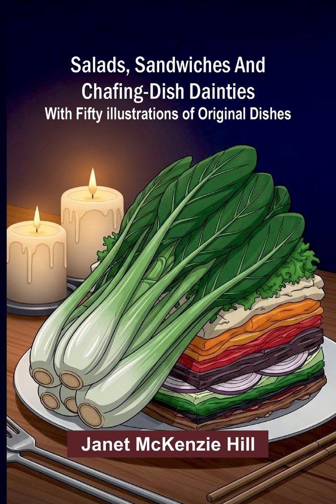 Salads, Sandwiches and Chafing-Dish Dainties; With Fifty Illustrations of Original Dishes cover