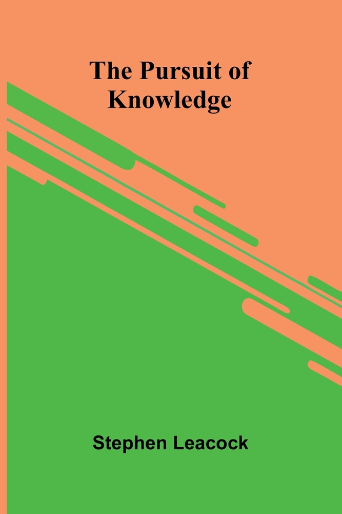 The Pursuit of Knowledge cover