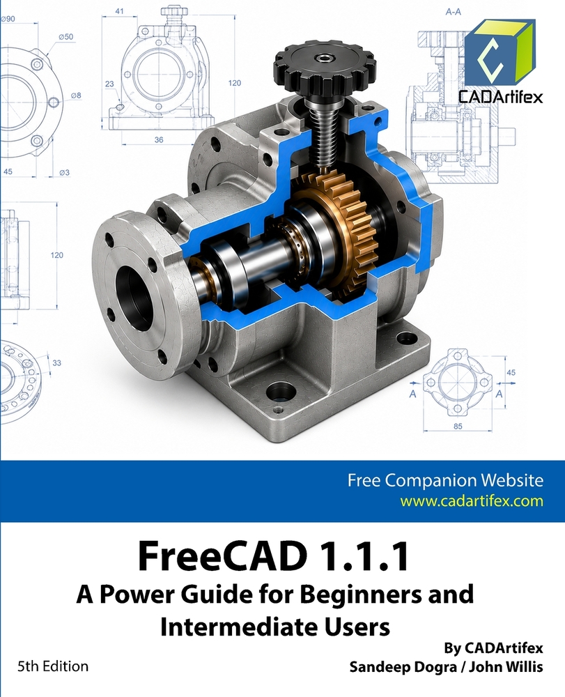 FreeCAD 1.1.1: A Power Guide for Beginners and Intermediate Users cover