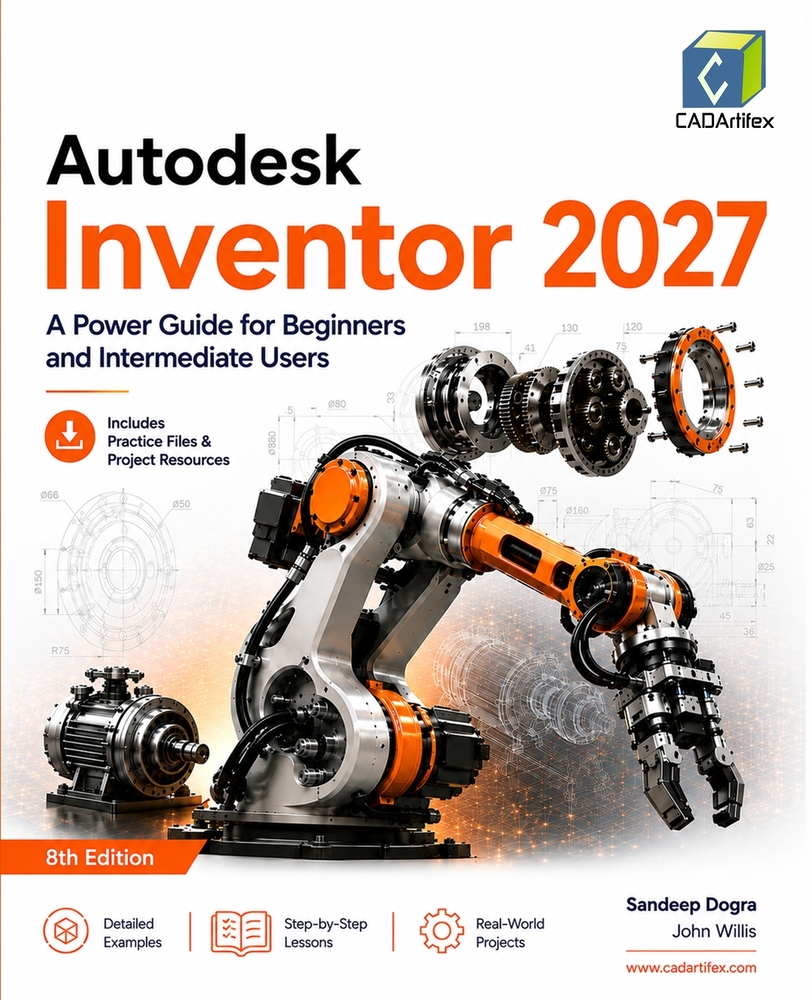 Autodesk Inventor 2027: A Power Guide for Beginners and Intermediate Users cover